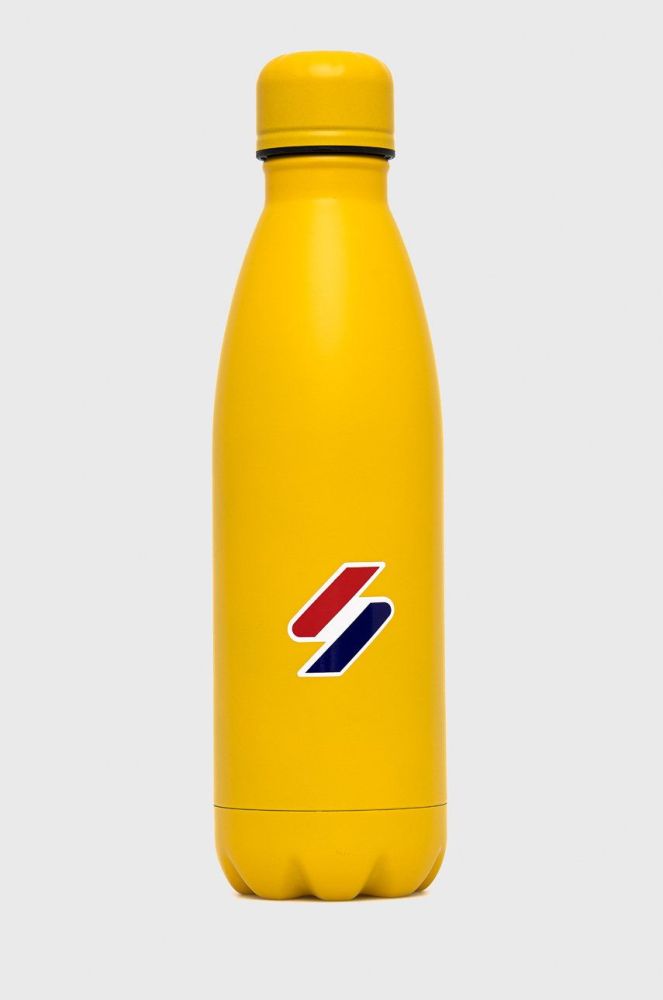 Пляшка Superdry колір жовтий