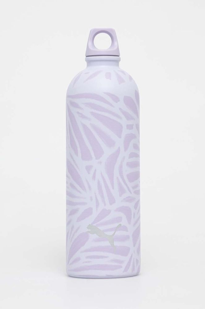 Пляшка для води Puma колір фіолетовий (3184324)