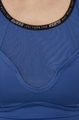 Спортивний бюстгальтер Guess колір синій гладкий