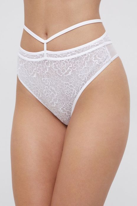 Труси Guess колір білий прозоре