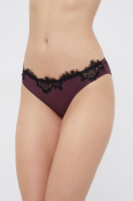 Труси Twinset колір бордовий