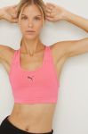 Спортивний бюстгальтер Puma 520304 колір рожевий Спортивний бюстгальтер Puma 520304 колір рожевий