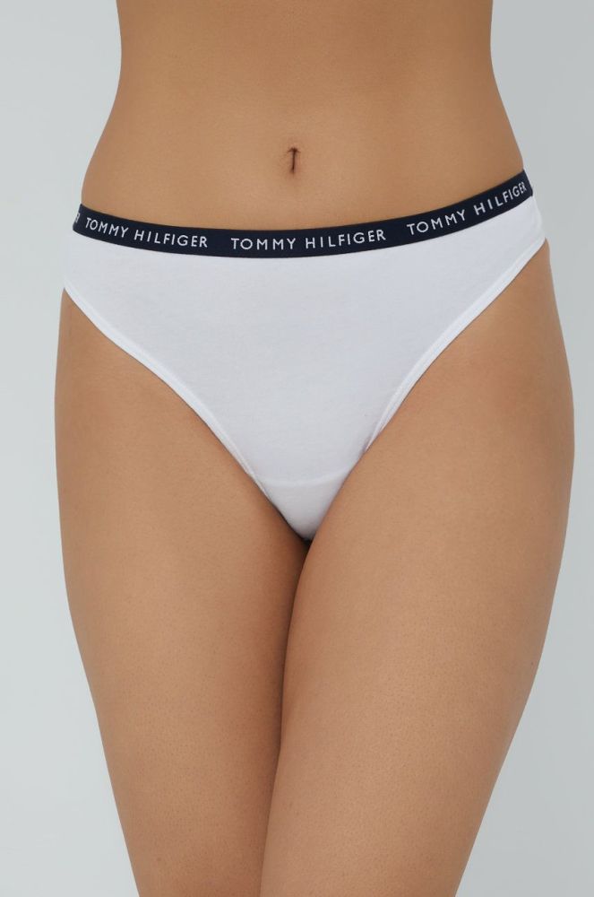 Стринги Tommy Hilfiger (3-pack) колір білий