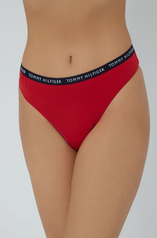 Стринги Tommy Hilfiger (3-pack) колір білий фото 2