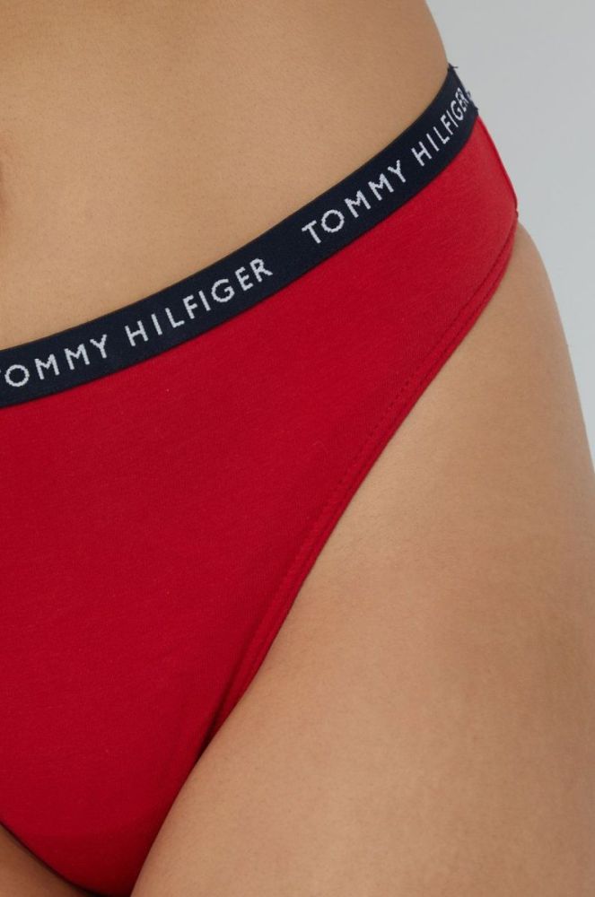 Стринги Tommy Hilfiger (3-pack) колір білий фото 8