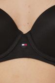 Бюстгальтер Tommy Hilfiger колір чорний однотонний (2147468)