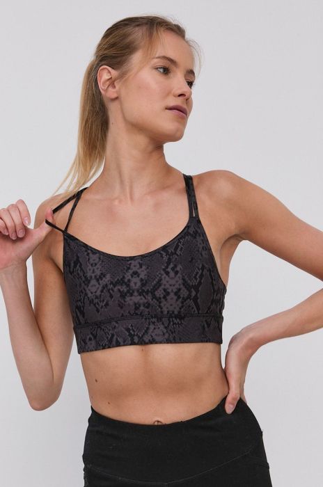 Спортивний бюстгальтер Dkny колір сірий візерунок (1586037) Спортивний бюстгальтер Dkny колір сірий візерунок (1586037)