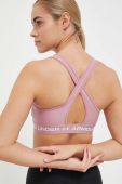 Спортивний бюстгальтер Under Armour Crossback колір рожевий 1361034-001