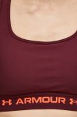Спортивний бюстгальтер Under Armour Crossback колір бордовий