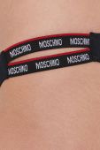 Спортивний бюстгальтер Moschino Underwear колір чорний Спортивний бюстгальтер Moschino Underwear колір чорний