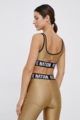 Спортивний бюстгальтер P.E Nation колір коричневий гладкий