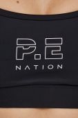 Спортивний бюстгальтер P.E Nation колір чорний гладкий (1843578)