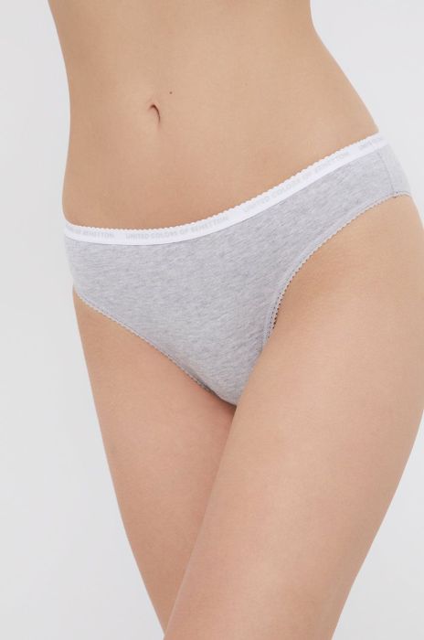 Труси United Colors of Benetton колір сірий (1765659)