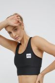 Спортивний бюстгальтер Eivy колір чорний гладкий