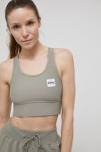Спортивний бюстгальтер Eivy колір зелений однотонний