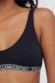 Бюстгальтер Stella McCartney Lingerie колір чорний з бавовни гладкий (1878151)