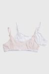 Дитячий бюстгальтер United Colors of Benetton (2-pack) колір рожевий