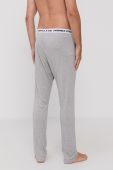 Піжамні штани Karl Lagerfeld чоловічі колір сірий однотонна