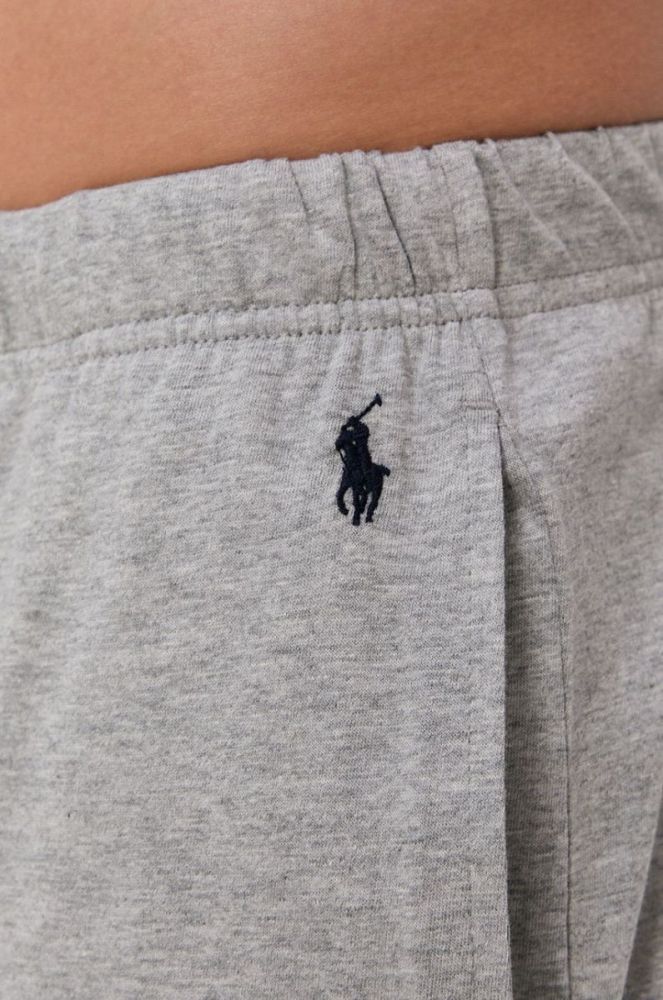 Піжамні штани Polo Ralph Lauren чоловічі колір сірий гладка фото 3