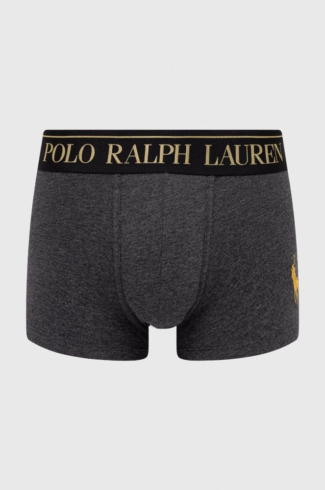 Боксери Polo Ralph Lauren чоловічі колір сірий