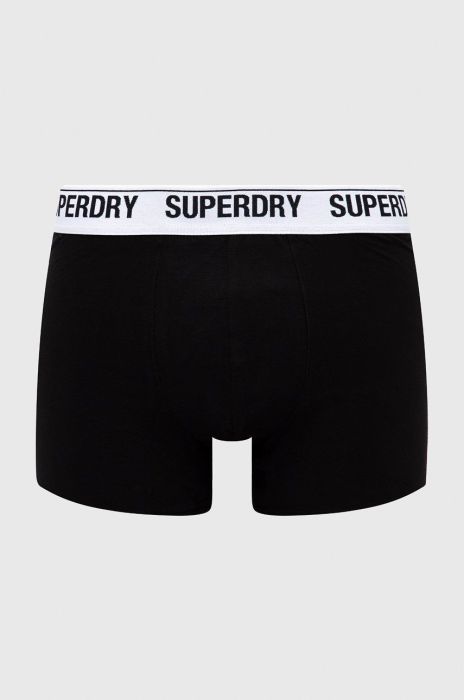Боксери Superdry чоловічі колір чорний (2253357)