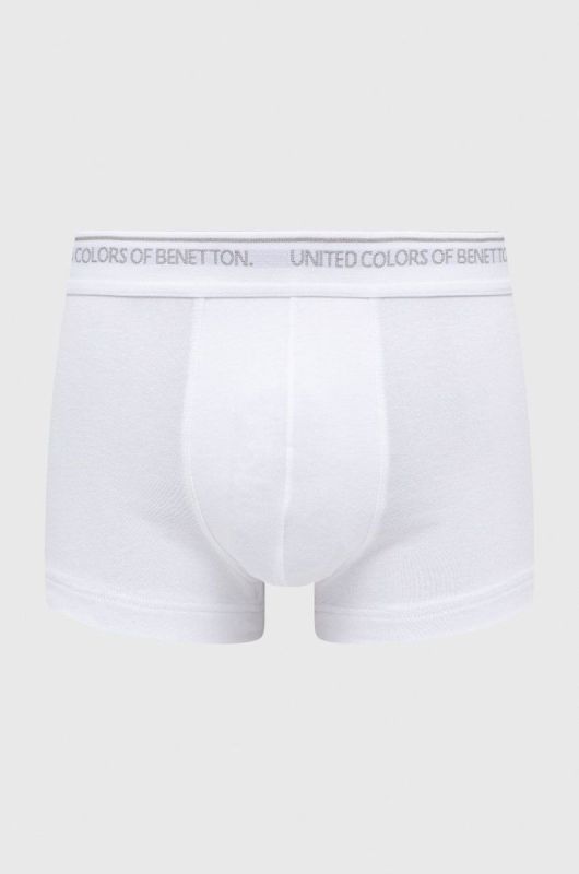 Боксери United Colors of Benetton чоловічі колір білий
