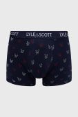 Боксери Lyle & Scott (3-pack) колір синій