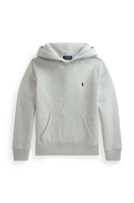 Дитяча кофта Polo Ralph Lauren колір сірий з аплікацією (1742062)
