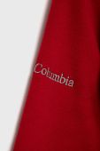 Дитяча кофта Columbia колір червоний гладка