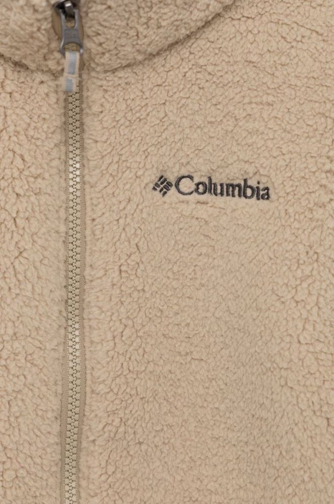 Дитяча кофта Columbia колір жовтий гладка фото 3