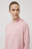 Кофта Puma 586858 жіноча колір рожевий однотонна