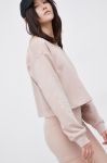 Кофта adidas Originals жіноча колір коричневий з аплікацією Кофта adidas Originals жіноча колір коричневий з аплікацією