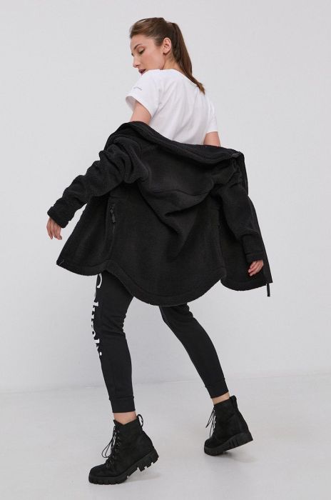 Кофта Columbia жіноча колір чорний гладка