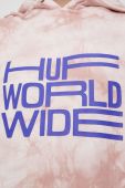 Кофта HUF жіноча колір рожевий візерунок