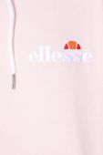 Кофта Ellesse жіноча колір рожевий з капюшоном з аплікацією SGS08848-011
