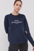 Кофта Peak Performance жіноча колір синій з аплікацією