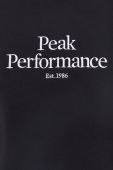 Кофта Peak Performance жіноча колір чорний з аплікацією
