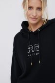 Бавовняна кофта P.E Nation жіноча колір чорний з принтом (1842648)