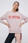 Кофта P.E Nation жіноча колір рожевий гладка Кофта P.E Nation жіноча колір рожевий гладка