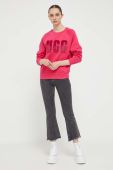 Кофта UGG жіноча колір рожевий з аплікацією 1123718-BKCRM