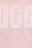 UGG - Кофта Rey Fuzzy Logo 1121385-BLK колір рожевий