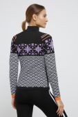 Кофта Newland жіноча колір чорний візерунок