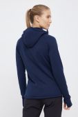 Спортивна кофта Houdini Power колір синій з капюшоном однотонна (1813728)