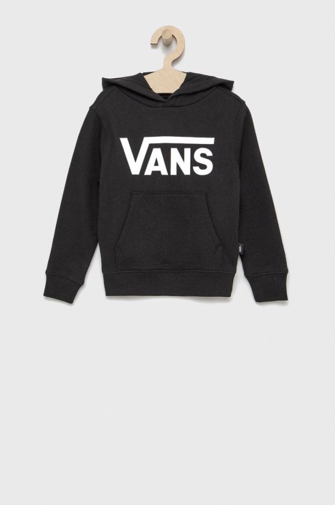Дитяча бавовняна кофта Vans колір чорний з принтом (1587475) фото 2