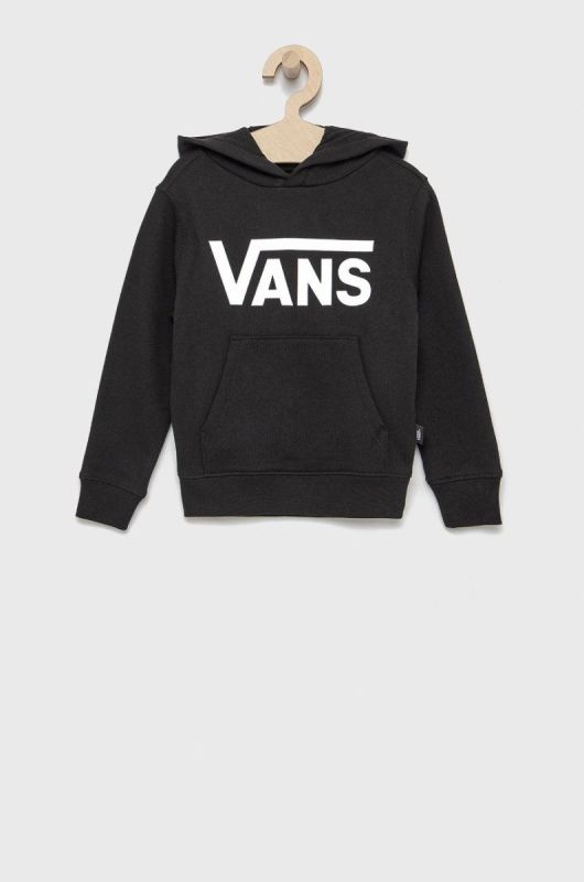 Дитяча бавовняна кофта Vans колір чорний з принтом (1587475) фото 2