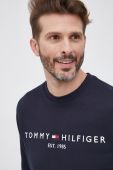 Кофта Tommy Hilfiger чоловіча колір синій з аплікацією (1890672)