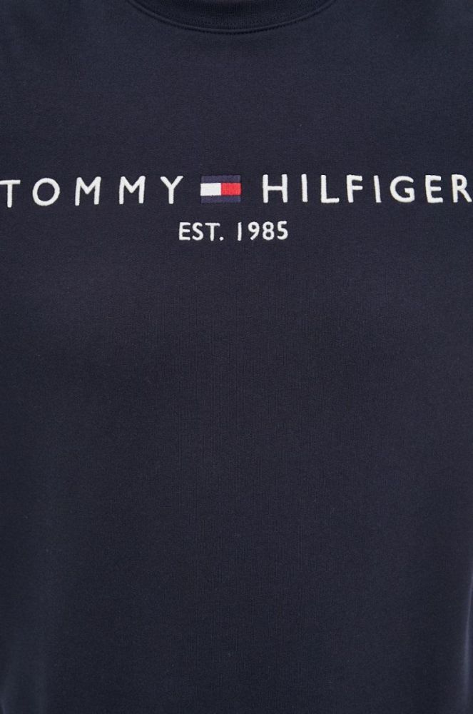 Кофта Tommy Hilfiger чоловіча колір синій з аплікацією (1890672) фото 6