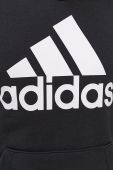 Кофта adidas чоловіча колір чорний з принтом (1445116)