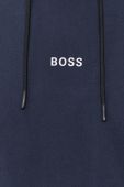 Кофта Boss чоловіча колір синій гладка