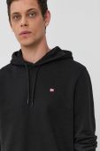 Кофта Napapijri чоловіча колір чорний гладка (1668564)
